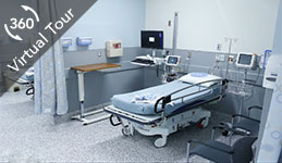 Click here to see 360• tour of pre/post operating room